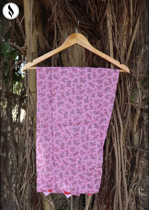 NZSC-509 Stiched 2 Piece Butterfly Pink Co Ord Set Lawn